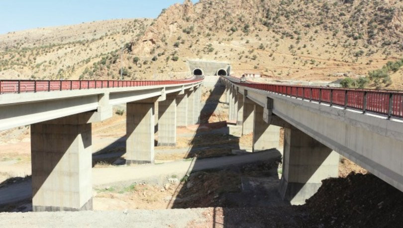 PKK'nın 6 kez sabotaj düzenlediği tünel açıldı