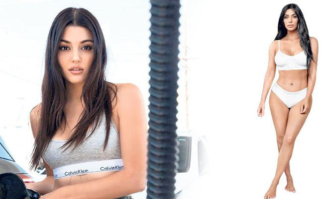 Hande Erçel Türkiye'nin Kim Kardashian'ı oldu