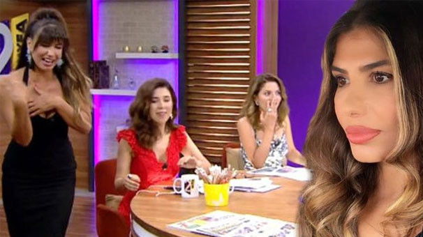 Hatice'den canlı yayında frikik !