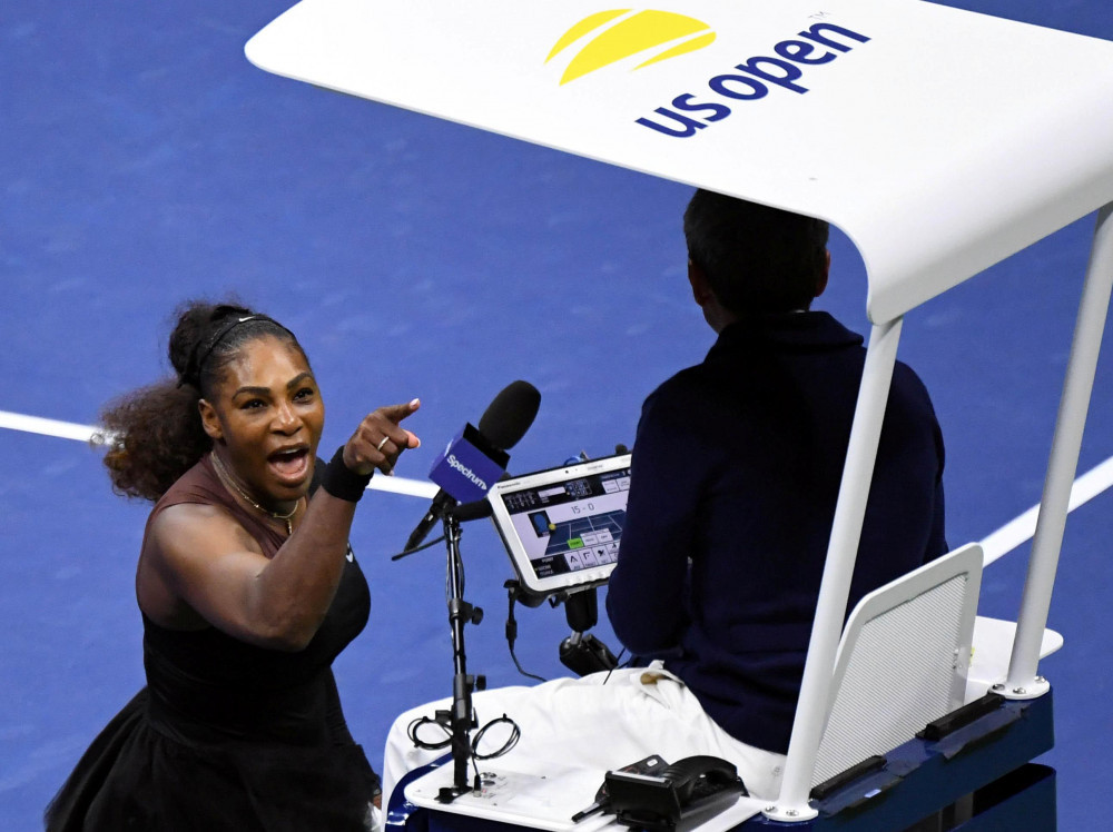 Serena Williams çılgına döndü ! - Resim: 1
