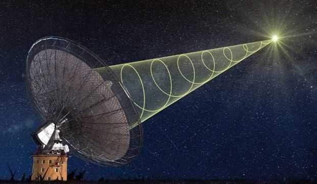 Galaksinin 1,5 milyar ışık yılı ötesinden gelen radyo sinyalleri tesp