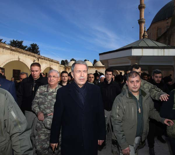 Savunma Bakanı Akar Şanlıurfa'da