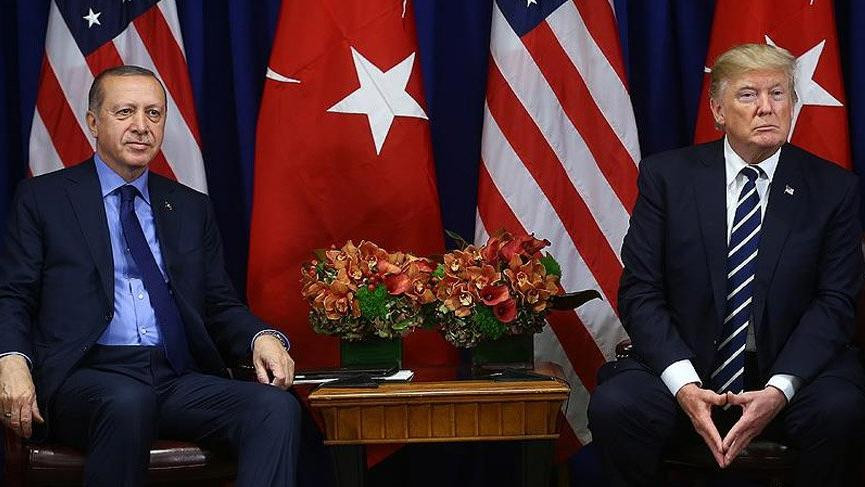 Cumhurbaşkanı Erdoğan, Trump'la görüştü 