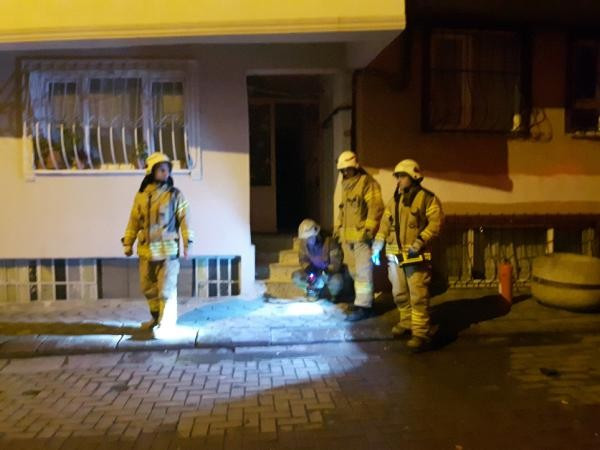 İstanbul'da doğalgaz kutusunda yangın paniği