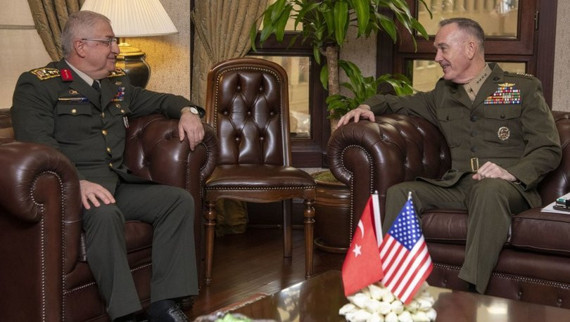 Genelkurmay Başkanı Güler ABD'li mevkidaşıyla görüştü