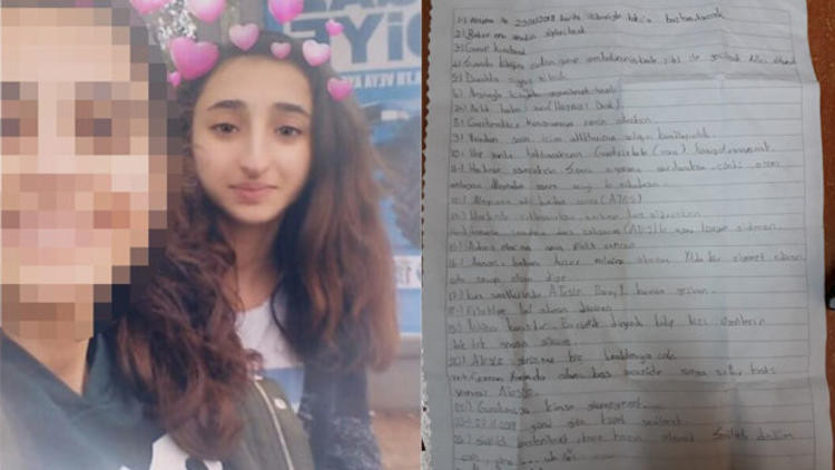 13 yaşındaki Emine'nin intiharından ''Mavi Balina'' çıktı