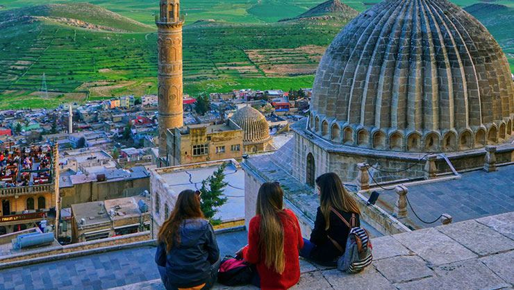 Turistler Anadolu'da o ilimize akın etti