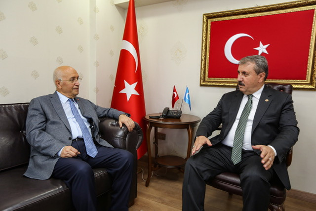 Yaşar’dan BBP Lideri Destici’ye ziyaret