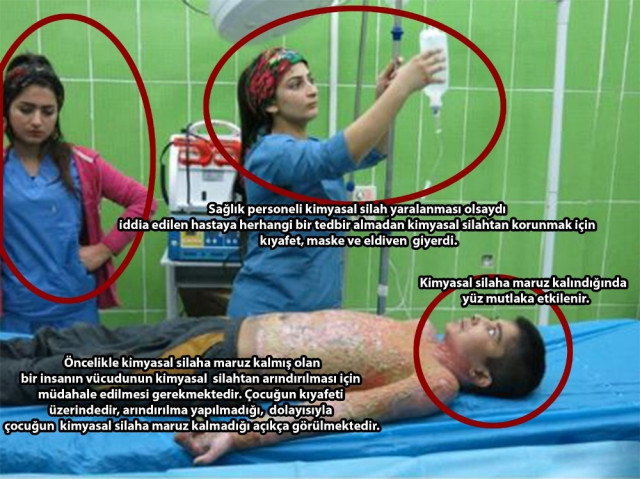 YPG/PKK'nın ''kimyasal silah'' iddiası böyle çürütüldü