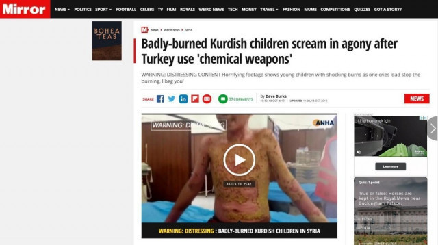 YPG/PKK'nın ''kimyasal silah'' iddiası böyle çürütüldü