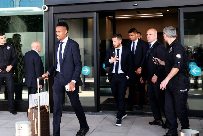 Real Madrid Galatasaray maçı için İstanbul'da