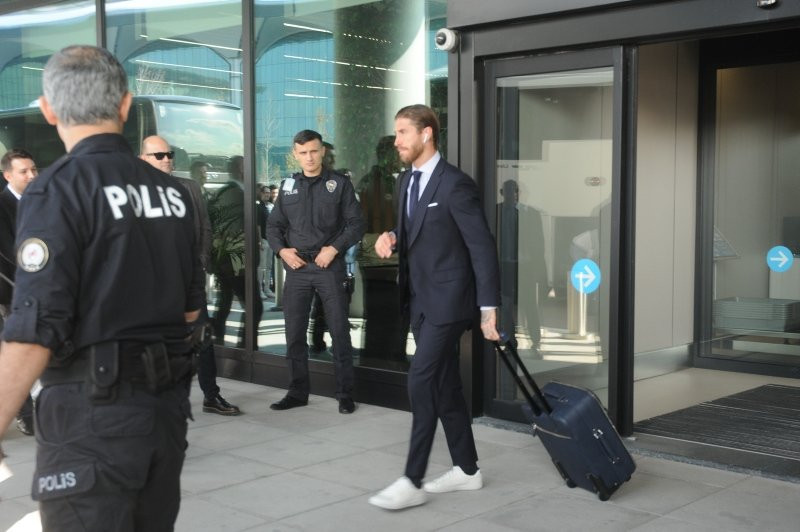 Real Madrid Galatasaray maçı için İstanbul'da