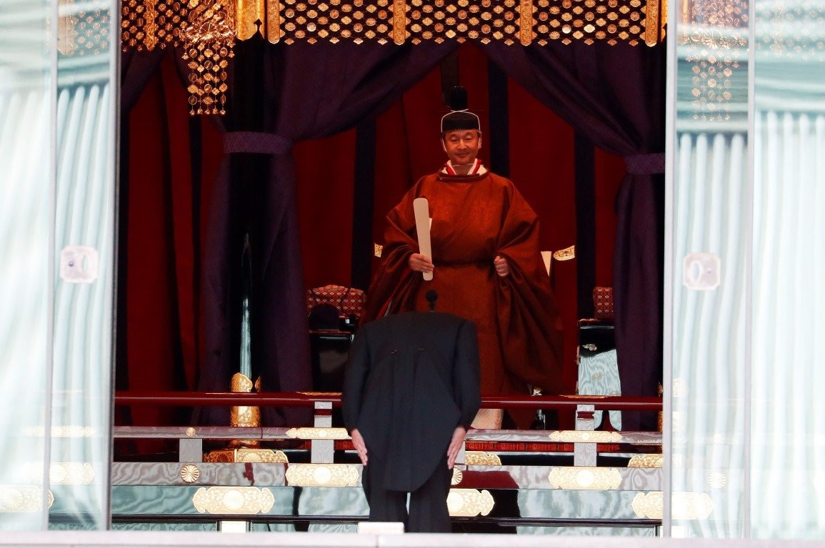 Japonya'nın 126. İmparatoru Naruhito tahta çıktı
