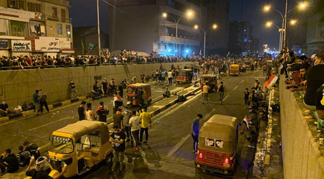 Komşu alev alev ! Polis göstericilere ateş açtı: En az 20 ölü