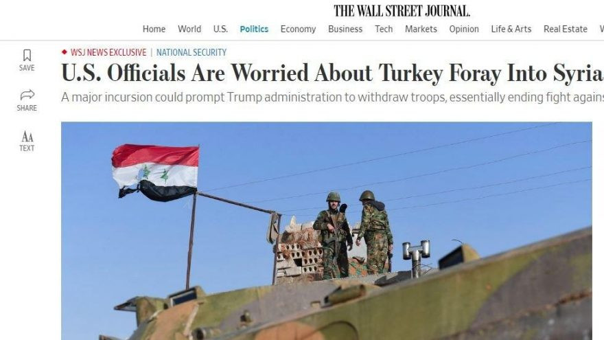 ABD'den Türkiye'nin Suriye hamlesine tepki: Endişeliyiz