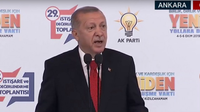 Erdoğan'dan AK Parti kampında ''Refah Partisi'' gafı