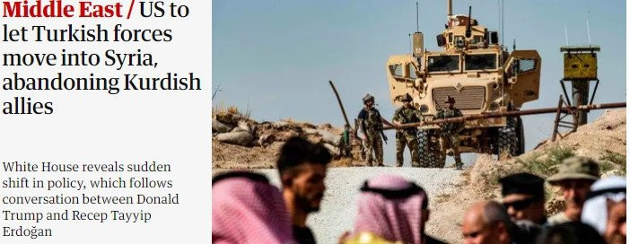 Türkiye'nin Suriye'ye düzenleyeceği operasyon dünya basınında böyle