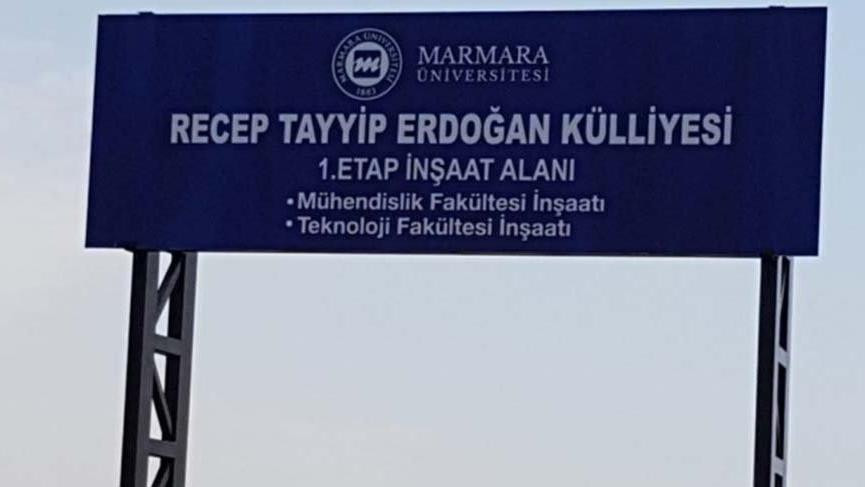 Marmara Üniversitesi RTE Külliyesi'nin ihalesi iptal
