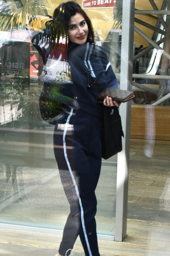 Spor çıkışı yakalanan Nesrin Cavadzade'nin zor anları
