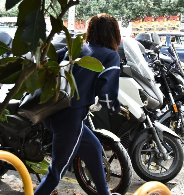 Spor çıkışı yakalanan Nesrin Cavadzade'nin zor anları