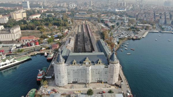 Haydarpaşa Garı'nın saati artık çalışıyor ! Son hali görüntülendi