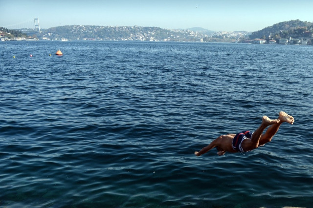 İstanbul'da Kasım ayında deniz keyfi
