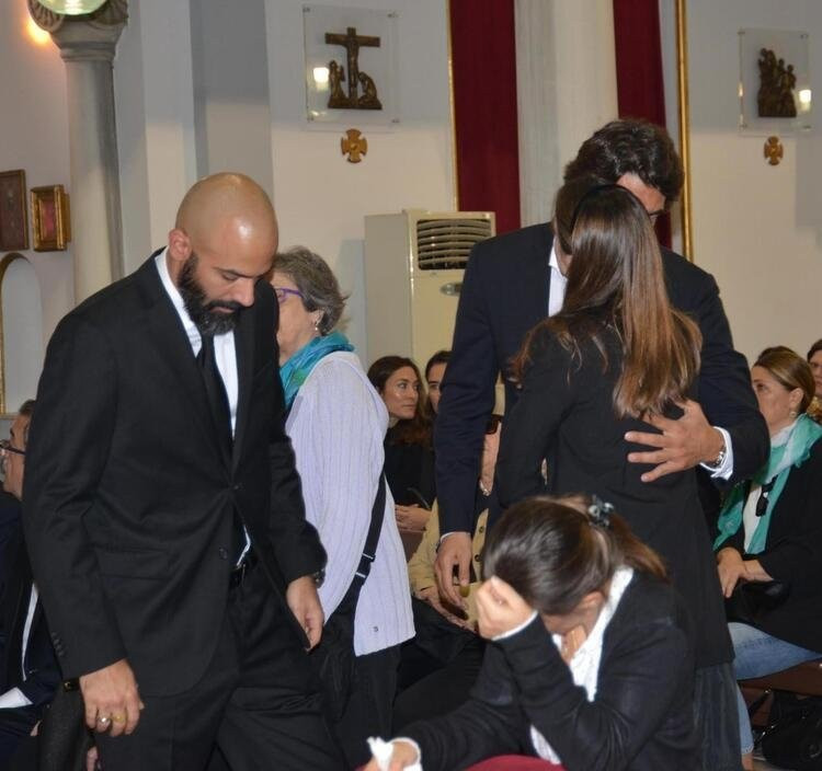 Edvina Sponza ile İbrahim Kutluay'dan barış yemeği