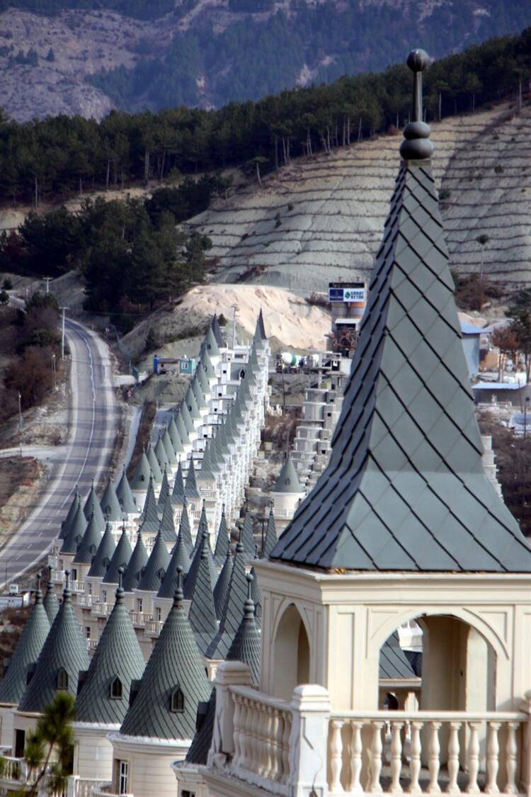 Mudurnu'daki şato tipi villalarla ilgili yeni gelişme