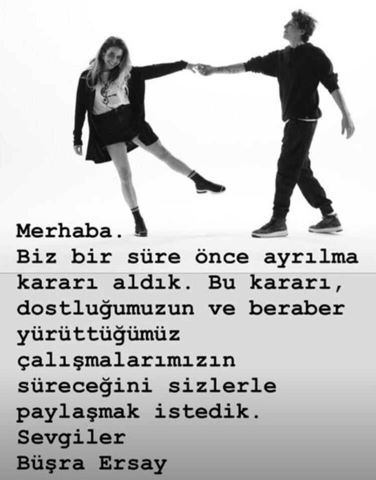 Büşra Pekin - Ersay Üner ayrılığının perde arkası: Pijamalarla evi terk etti