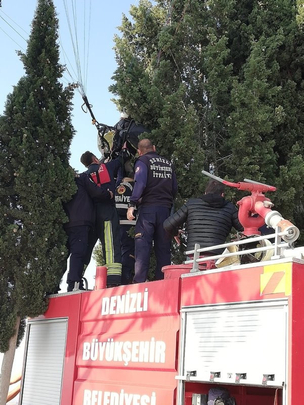 Pamukkale'de faciadan dönüldü