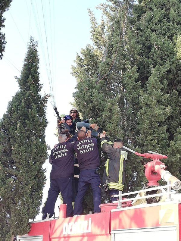 Pamukkale'de faciadan dönüldü