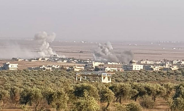 Azez'e havan ve roketli saldırı: 1 ölü, 14 yaralı