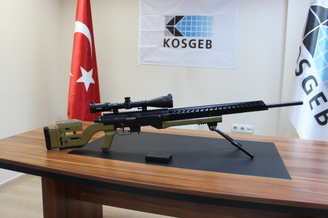 Yüzde 100 yerli ve milli sniper üretildi