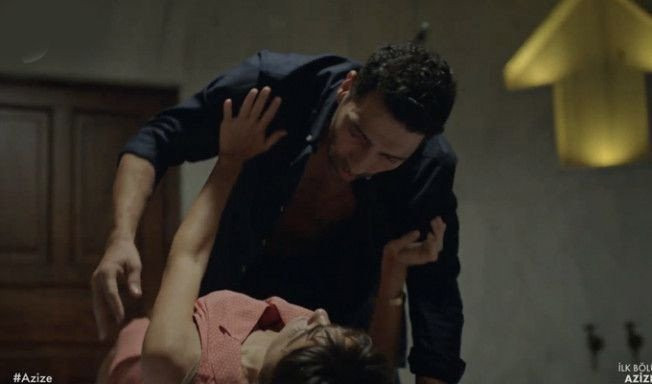Hande Erçel'in yeni dizisi Azize'de cinsel saldırı sahnesi tepki çekti