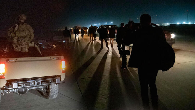 Trump'tan binlerce kilometre uzaktaki askeri birliğe ziyaret
