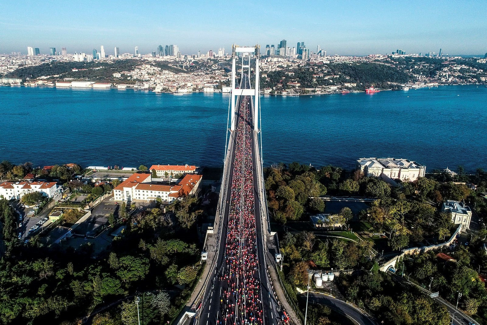 Vodafone 41. İstanbul Maratonu'ndan kareler