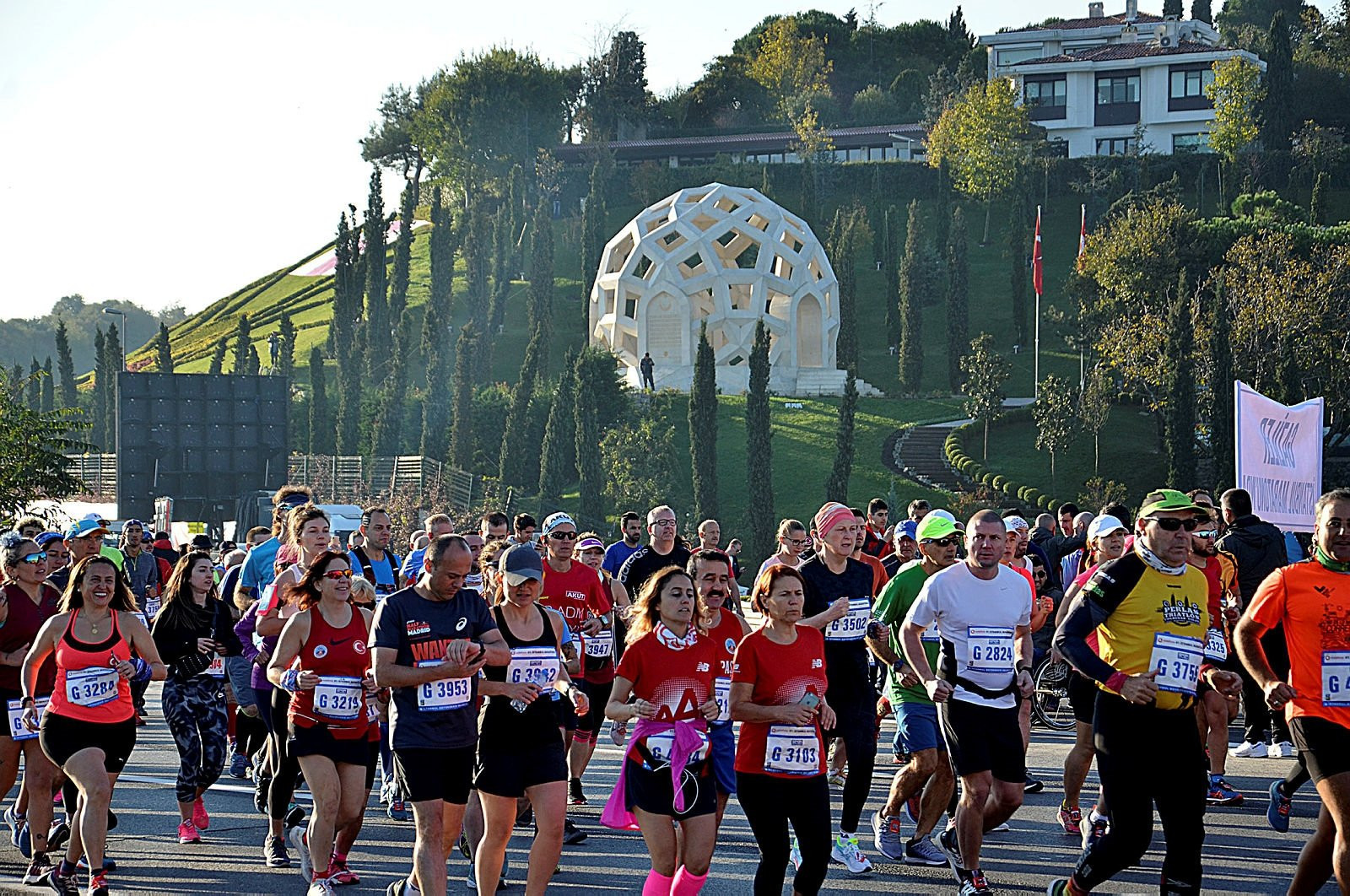 Vodafone 41. İstanbul Maratonu'ndan kareler