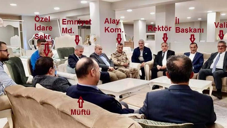 Devletten AK Parti İl Başkanına toplu ziyaret !