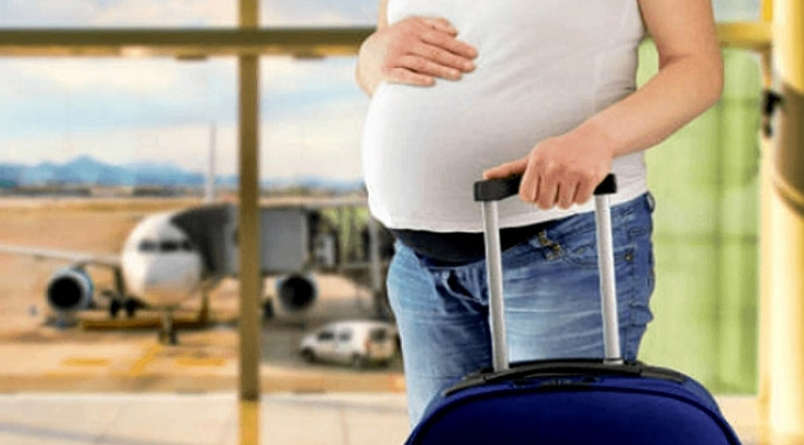Havaalanlarında artık öncelik hamile ve bebekli yolcuların