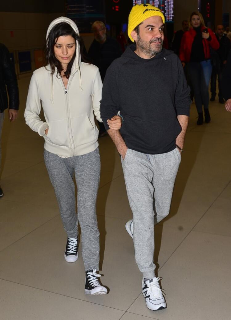 Beren Saat ve Kenan Doğulu İstanbul'a döndü