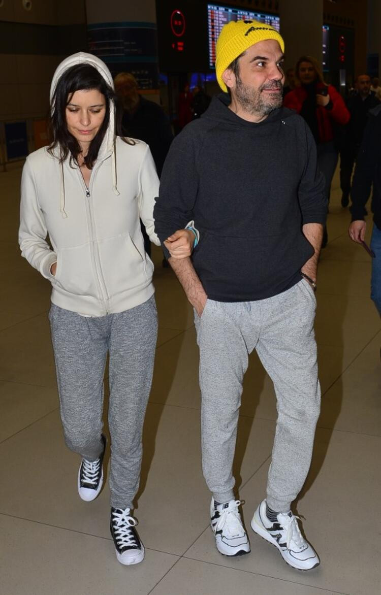 Beren Saat ve Kenan Doğulu İstanbul'a döndü