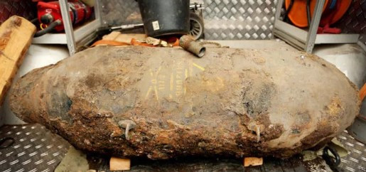 İkinci Dünya Savaşı'ndan kalma bomba bulundu