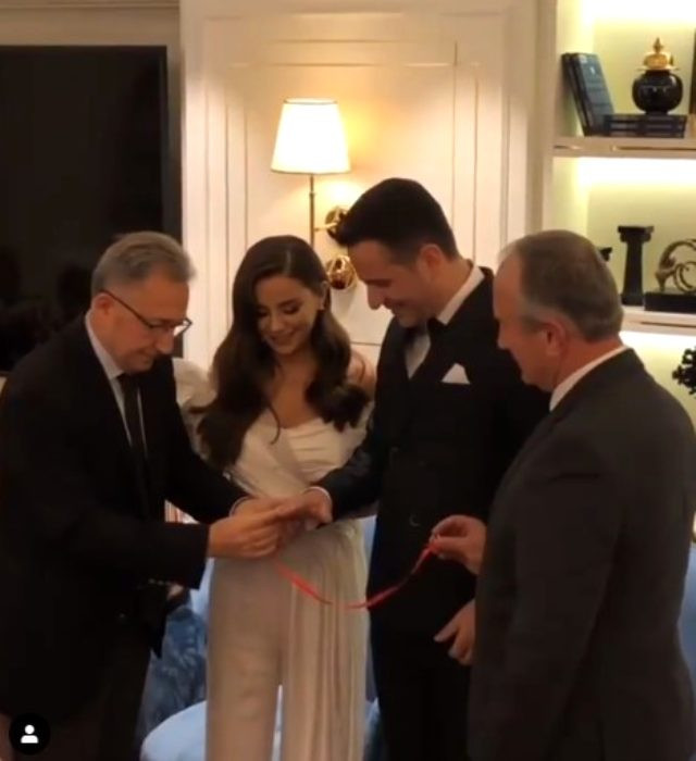 Merve Özbey'in mutlu günü