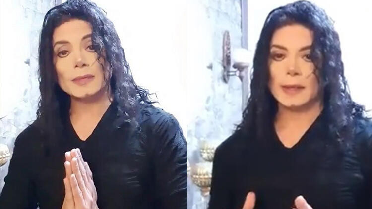 Ortalığı karıştıran görüntü ! ''Michael Jackson geri döndü''