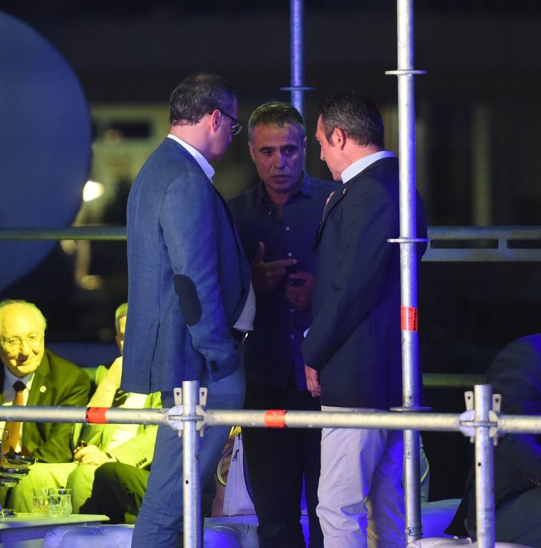 Ali Koç ile Ersun Yanal arasında olay görüşme