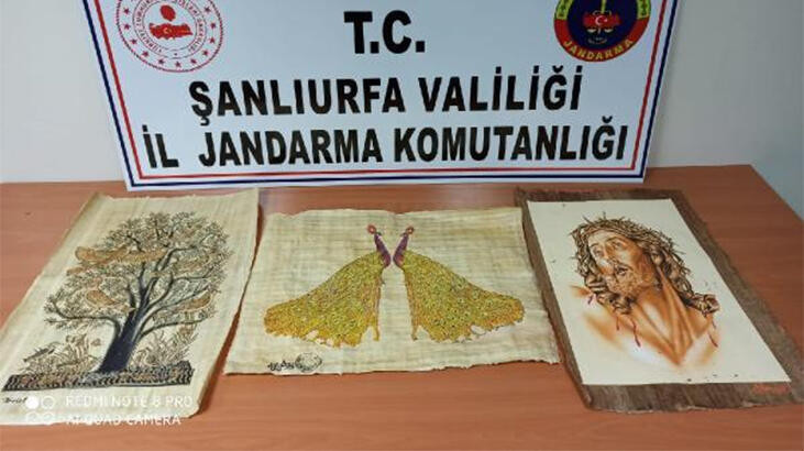 Şanlıurfa'da tarihi eser kaçakçılığına gözaltı