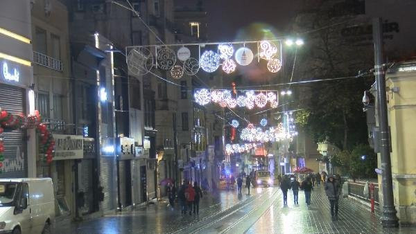 Taksim Meydanı yılbaşına hazır