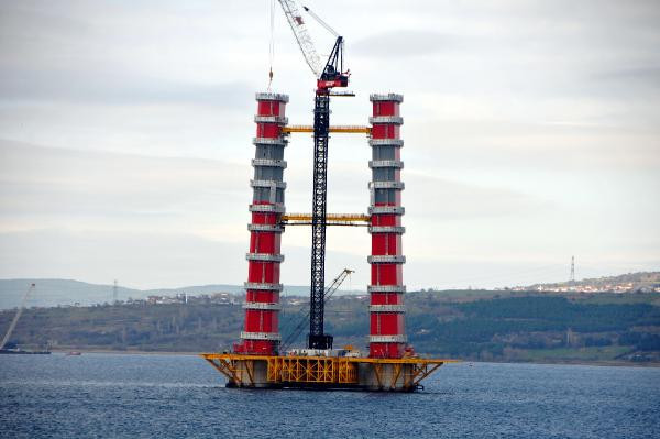 Dev projede son durum ! Yüksekliği 110 metreye ulaştı