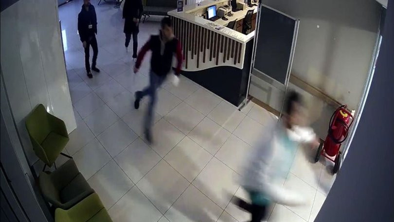 Bahçelievler'de hastanedeki saldırı kamerada !