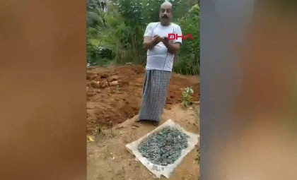 Lotodan kazandığı parayla satın aldığı arazide define buldu!